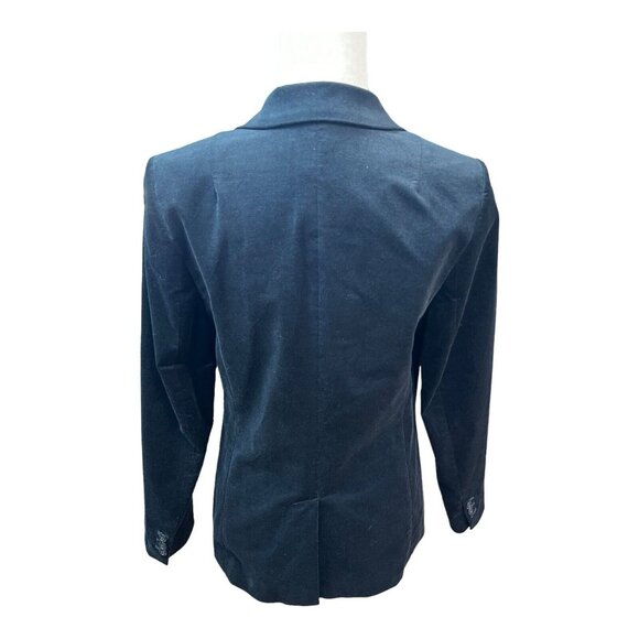Banana Republic Womens Long Lean Velvet Blazer~Size Unknown (No Tag)~Black L5 08 - Picture 5 of 11